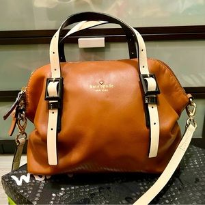 Kate Spade Waverly Street Drew Satchel Brown